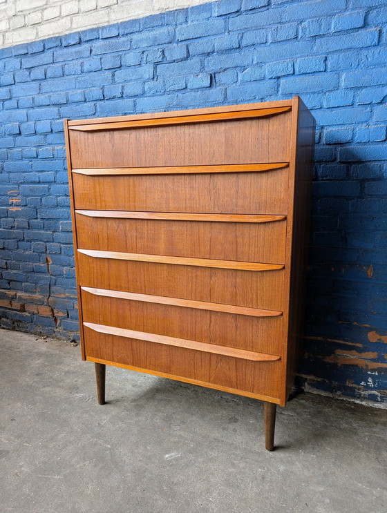 Image 1 of Cassettiera vintage danese in teak, 1960