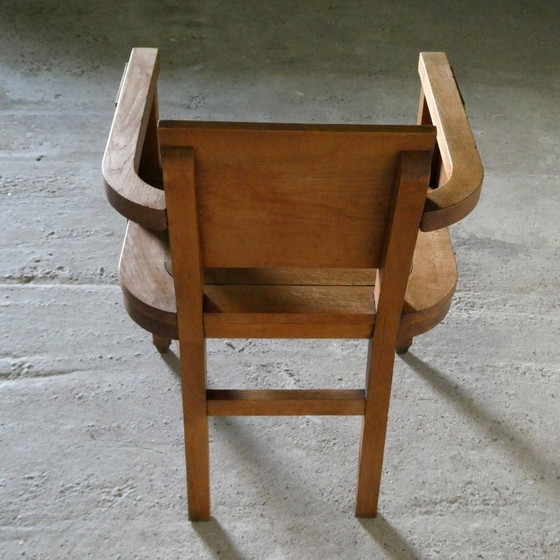Poltrona in rovere, 1950 – Poltrone, Metallo, Legno (photo 7 of 7)