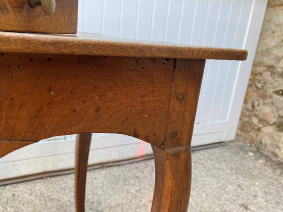 Image 1 of Schreibtisch aus Eiche 1 Schublade 65x52cm