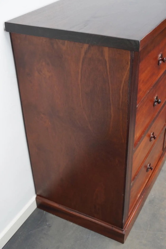 Image 1 of English mahogany chest of drawers / chest of drawers, 1930s