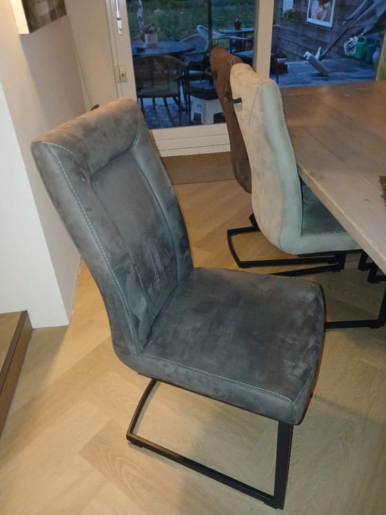For sale: 6-person dining set and matching coffee table. – Wood (photo 9 of 24)