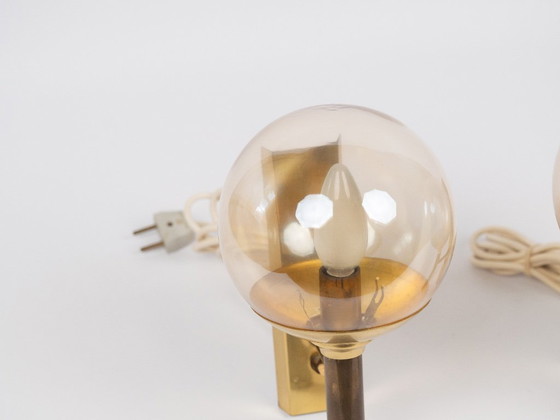 Image 1 of Coppia di lampade da parete danese vintage di Svend Mejlstrom