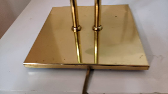 Image 1 of Mushroom Brass/Glass Jaren 70