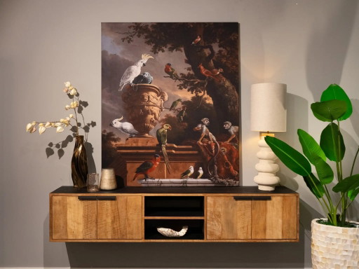 La Ménagerie - 125x150cm – RT Design, kunst, Canvas, Design