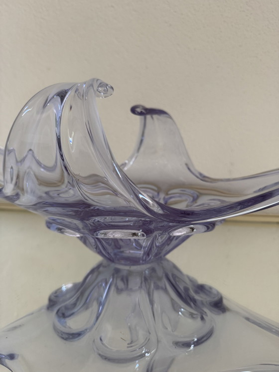 Image 1 of 60s neodymium crystal bowl