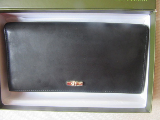 Longchamp Roseau Black Leather Wallet Purse Unisex – Wallets & small leather goods, Metal (photo 2 of 7)