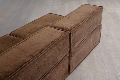 COR Trio Modular Sofa In Brown Teddy By Team Form AG, 1970s