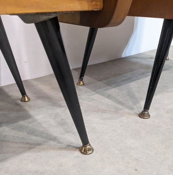 Image 1 of Tables de chevet rockabilly, années 1950