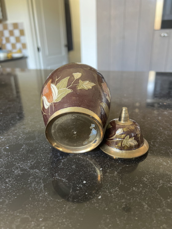 Image 1 of Vaso antico champlevé