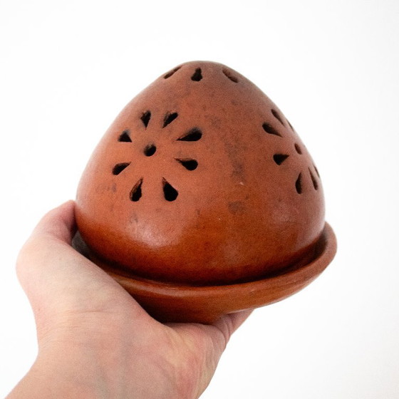 Image 1 of Indonesian Sasak Earthenware Tealight Holder