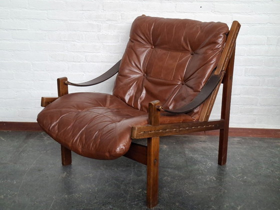 Image 1 of 2 butacas Hunter Safari de Torbjörn Afdal para Bruksbo Noruega, años 60