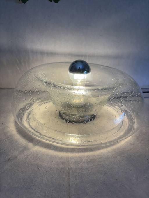 Lampe vintage Kalmar Franken « Donut » années 1960/70, style Mid-Century