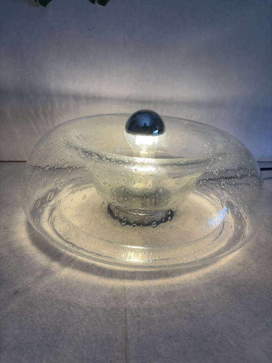 Image 1 of Lampe vintage Kalmar Franken « Donut » années 1960/70, style Mid-Century