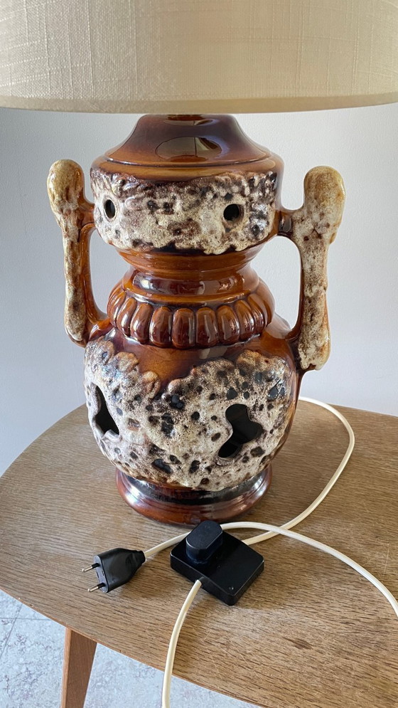 Image 1 of Fat Lava Lamp, Dubbele Verlichting, Vintage Stijl