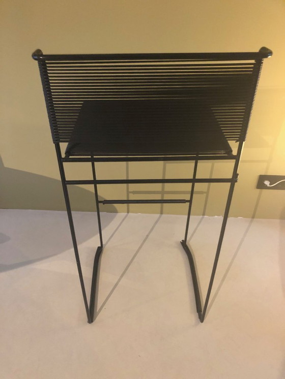 Image 1 of Fly-Line Belotti Spaghetti barstool black