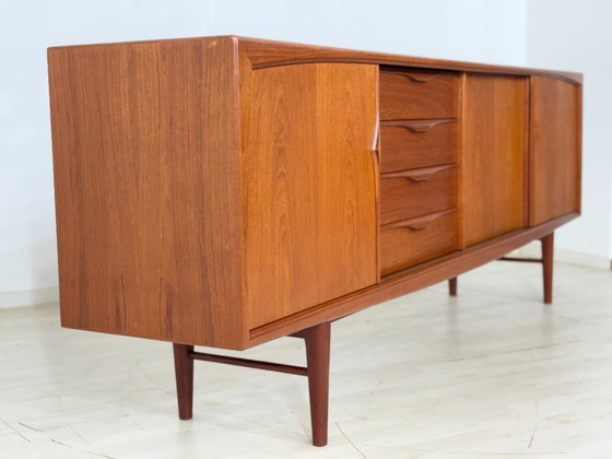 Image 1 of Prachtig teakhouten dressoir uit het midden van de eeuw van Heinrich Riestenpatt – RT Möbel model RT272