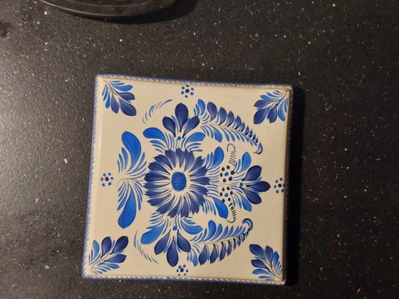 Image 1 of Sottopentola blu antico Quimper