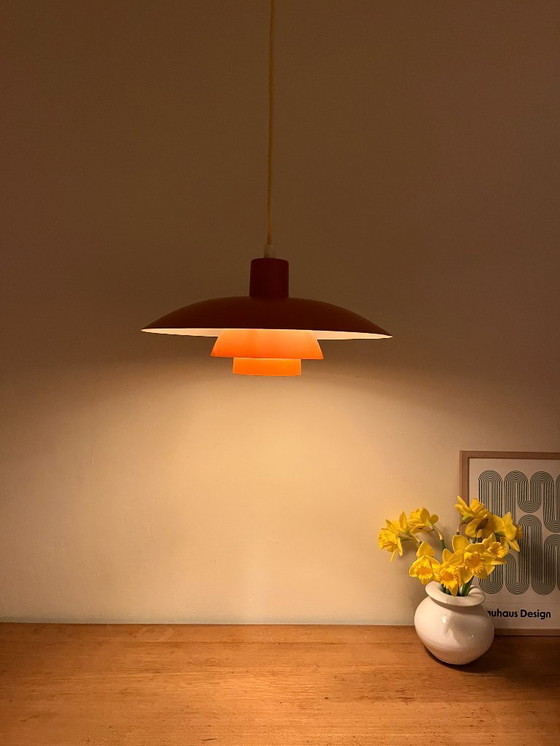 Image 1 of Vintage Louis Poulsen PH4/3 + reflector - Poul Henningsen - PH4 lamp