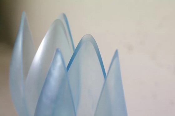 Image 1 of 2x Blue Lamps Published by Rougier