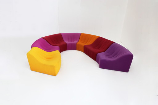 Kwok Hoi Chan Steiner Chromatic Vintage Modulaire Sofa Jaren 70