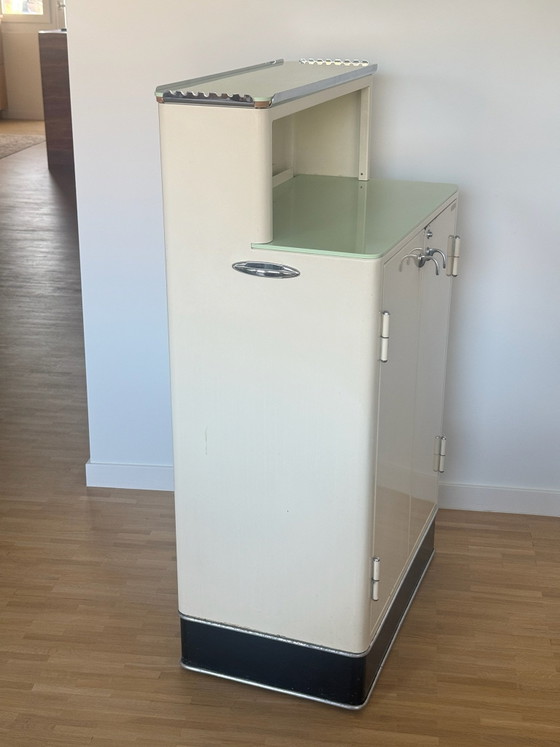 Mobile contenitore vintage in metallo, cromo e vetro – maquet, Mobili contenitori (photo 7 of 15)