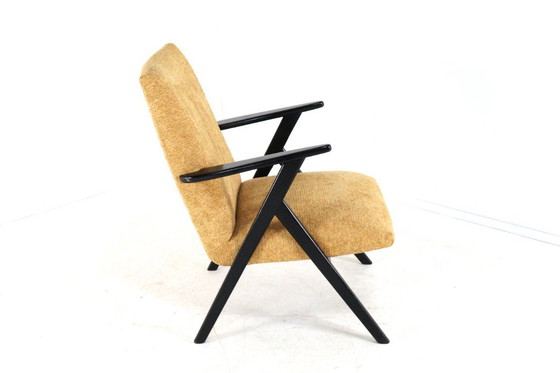 Image 1 of Fauteuil 'De Lier' Vintage Nieuw Gestoffeerd