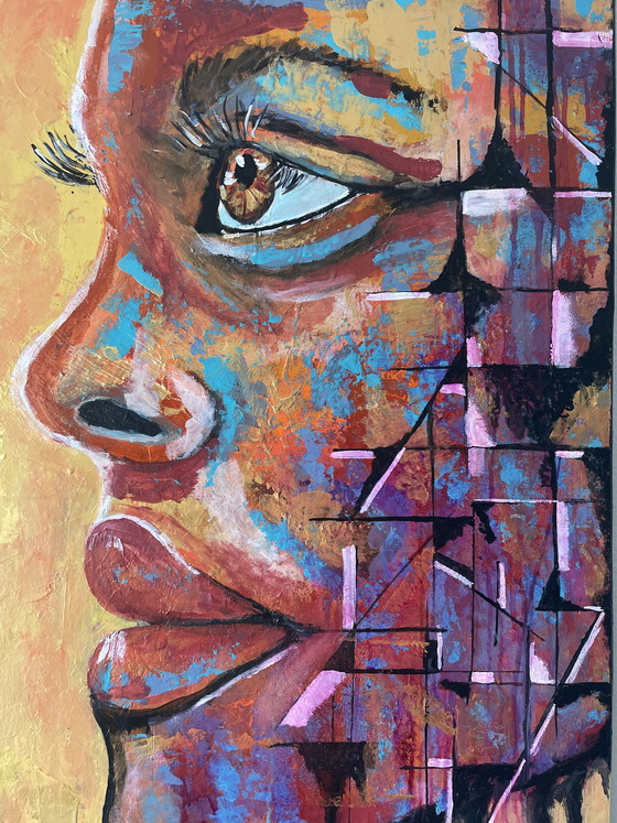 Image 1 of Abstract portrait