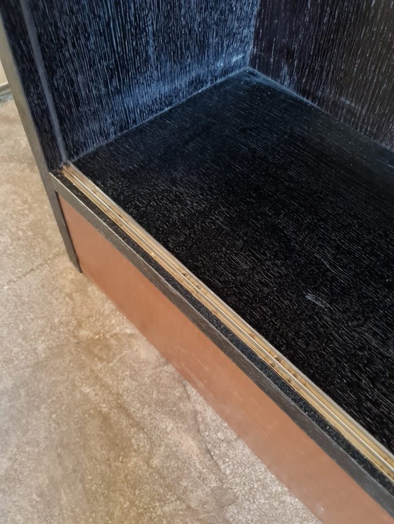 Image 1 of Functionalist Sideboard / Bookcase with Shelves, Czechoslovakia, 1930s