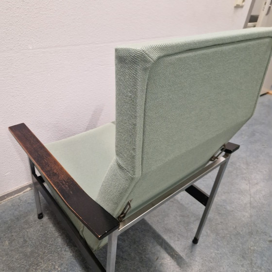 Gispen 1425 André Cordemeyer Design Sessel 60er Jahre – Wool, Metal (photo 5 of 15)