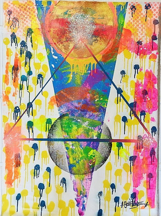 YOUTHONE - Betaalbaar - Canvas van de kunstenaar