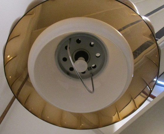 Image 1 of Lampe suspendue vintage Dijkstra, design milieu du siècle, style futuriste