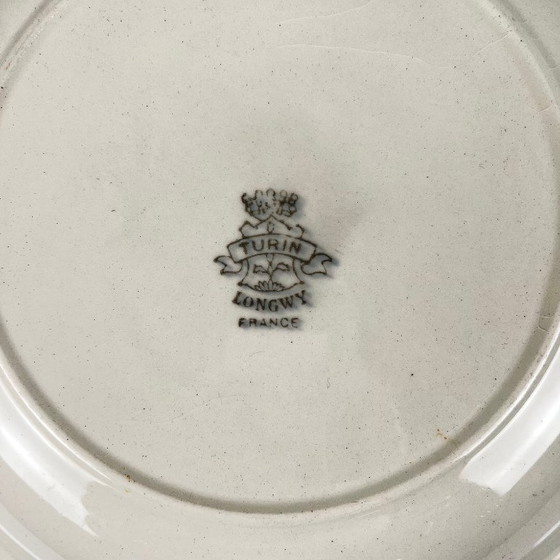 Image 1 of Ensaladera grande Longwy "Turin", 1950/70