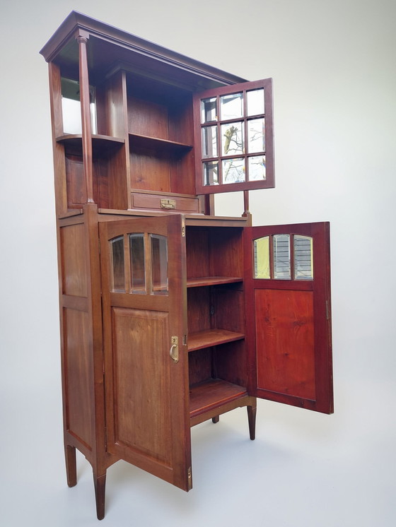 Image 1 of antique Amsterdam School sideboard