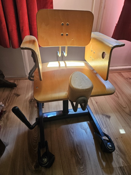 Mytylschool Schul- oder Therapiestuhl für Kinder Design – Esszimmerstühle, Iron, Wood (photo 13 of 14)