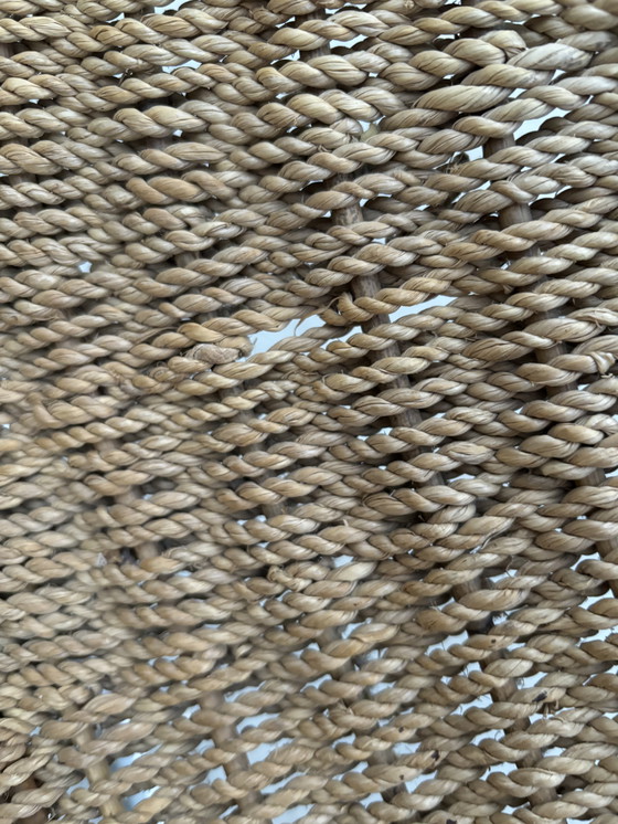 Image 1 of Vintage Papercord Woven Chair 