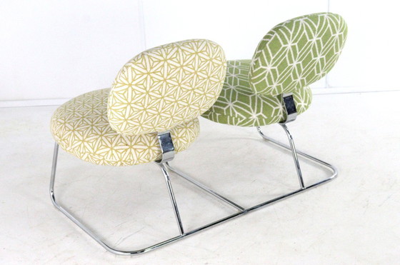 Image 1 of Artifort Vega canapé banquette vintage rembourré