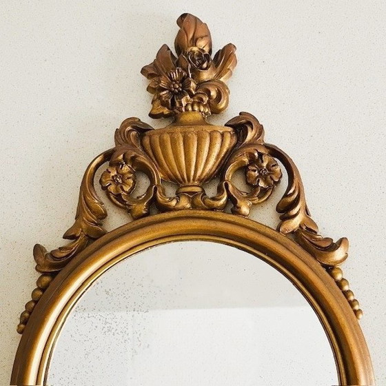 Image 1 of Baroque mirror Roberta Wood for Cimena Torino 1950's