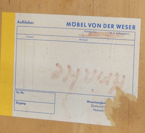 Image 1 of 60er Jahre Klassiker Sprossenstuhl Holz zweifarbig Küchenstuhl tapiovaara Stil Stuhl schwarz braun