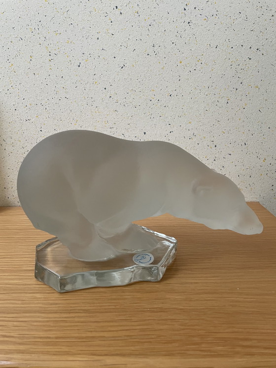 Image 1 of Oso Goebel en Cristal Esmerilado