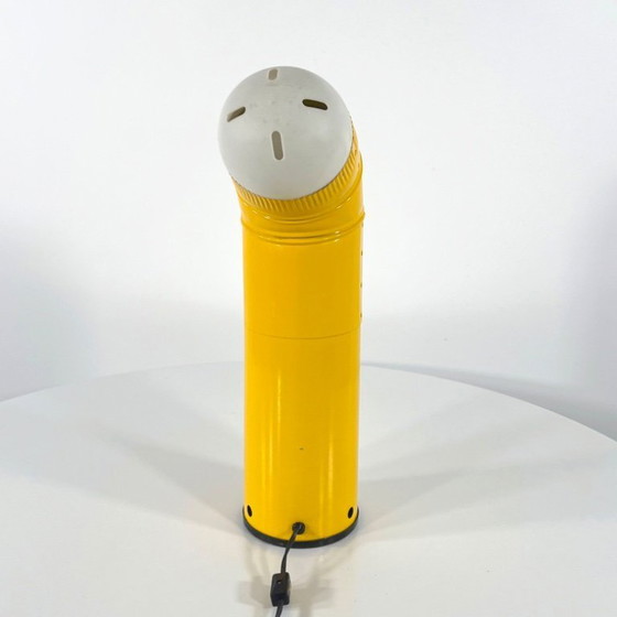 Image 1 of Yellow Pipeline Table Lamp, 1960s
