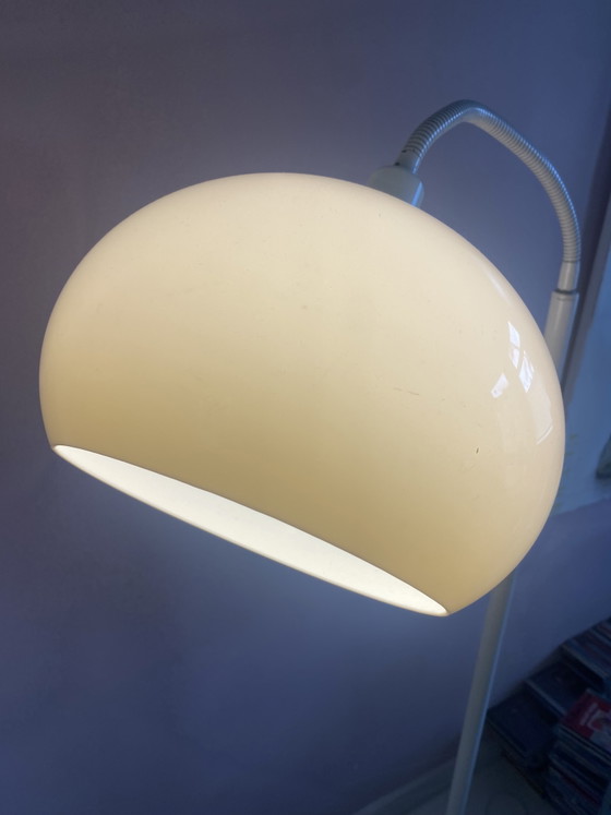 Vintage Arc Floor Light – Metal, Plastic (photo 10 of 15)