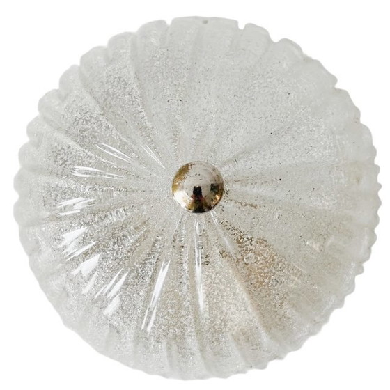 Image 1 of Lámpara de techo de cristal de Murano de mediados de siglo 1970