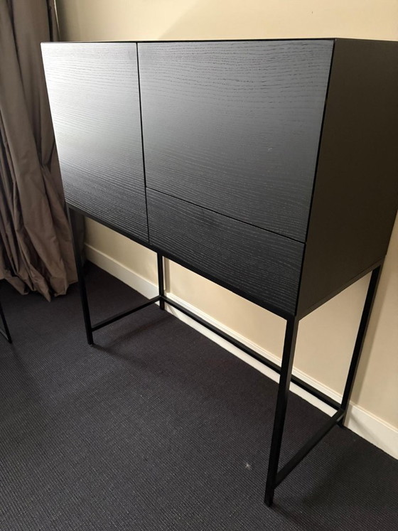 Pastoe Vision Atlas, Black Wooden Sideboard, Tall – Metal (photo 5 of 5)