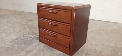 Comodino con cassettiera in legno Hülsta