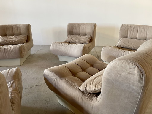 2 Sessel von Otto Zapf für Vitsoe Sofalette 