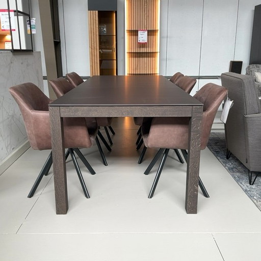 Saunaco Cas dining table - 240x100