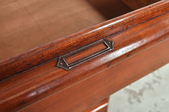 Image 1 of Vintage Chest of Drawers or File Cabinet in Mahogany