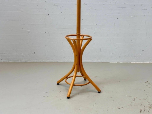 Perchero Vintage de Madera Curvada, Años 70 – kapstokken, Wood (photo 2 of 11)