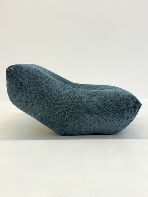 Image 1 of Papillon Lounge Chairs by Guido Maria Rosati for Giovannetti in Blue