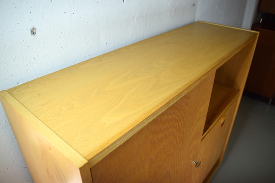 Image 1 of Mid Century Highboard Vintage Bar Dresser Cabinet Sideboard Cupboard
